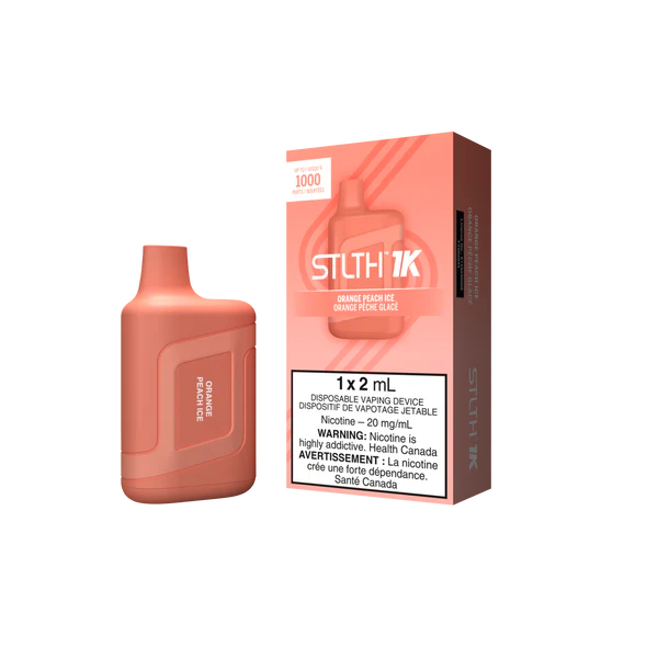 STLTH 1K DISPOSABLE - ORANGE PEACH ICE (6PC/CTN)20MG