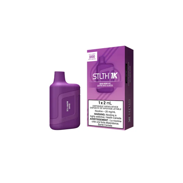 STLTH 1K DISPOSABLE - QUAD BERRY ICE (6PC/CTN)20MG