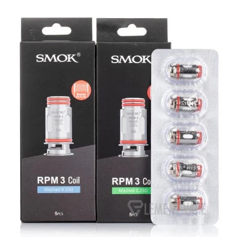 SMOK RPM3 REPLACEMENT COILS (5 PACK)MESHED 0.23OHM