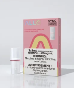 Allo Sync Pod Pack Strawberry Banana 20mg