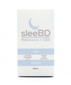 SleeBD - Raw Capsules (600mg CBD)
