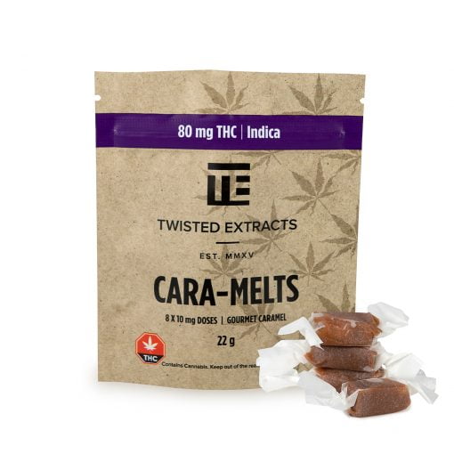Twisted Extracts – Cara-Melts Indica (80mg THC)