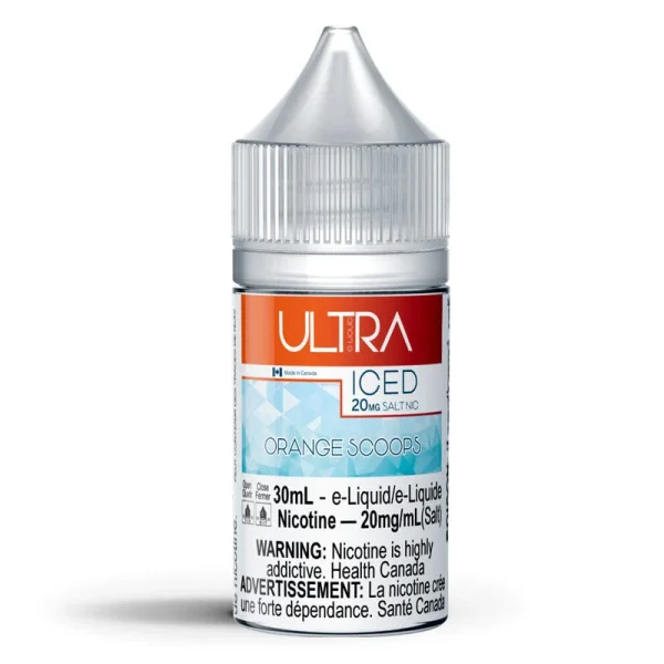ULTRA Salt Orange Scoops Ice - 20mg