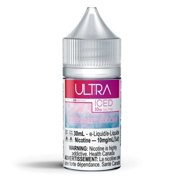 ULTRA Salt Strawberry Scoops Ice - 10mg