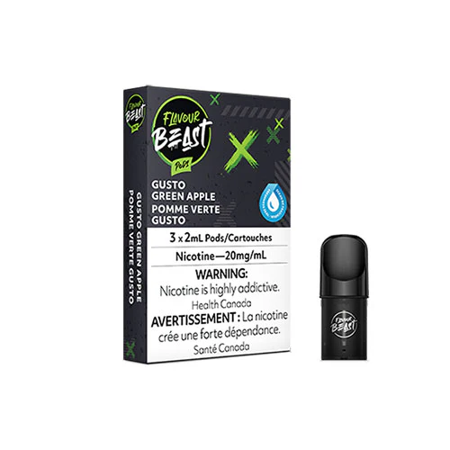 Flavour Beast Pod Pack - Gusto Green Apple 20MG