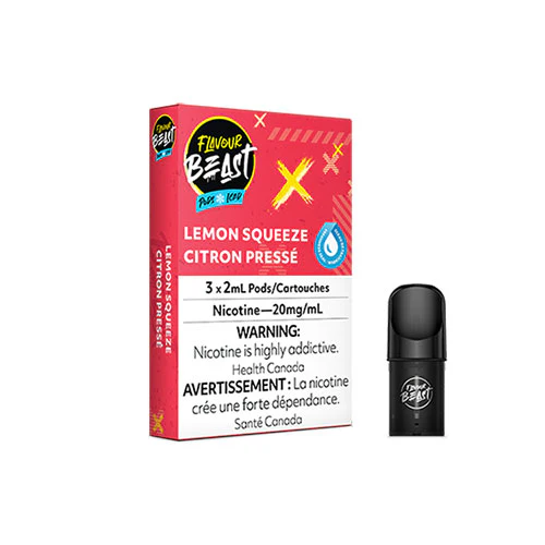Flavour Beast Pod Pack - Lemon Squeeze Iced 20MG
