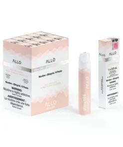 Allo Ultra 500 Disposable – White Peach Razz 20mg