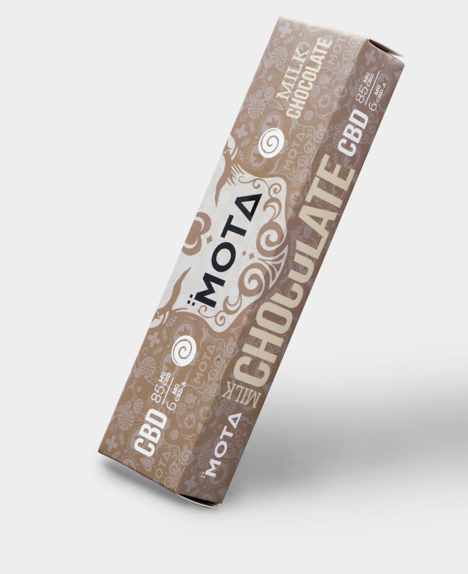 Milk Chocolate Bar 80mg CBD - Image 2