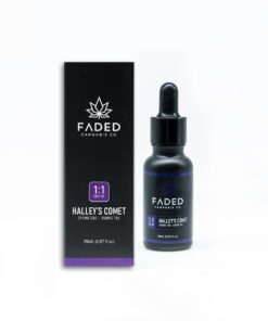 Faded Extracts – Halley’s Comet Oil - 250mg THC + 250mg CBD (1:1 ratio)