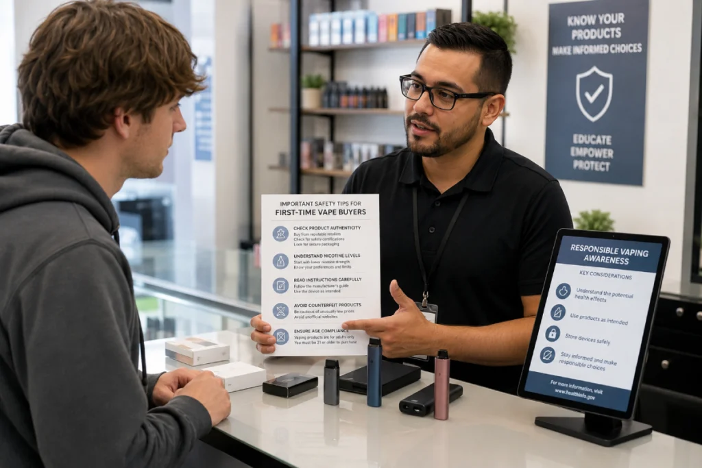 Important Safety Tips for First-Time Vape Buyers