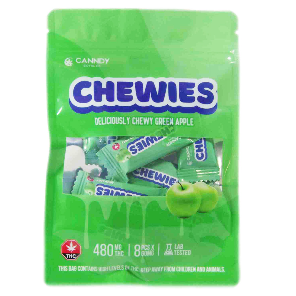 Canndy Edibles - Chewies Green Apple (480mg THC)
