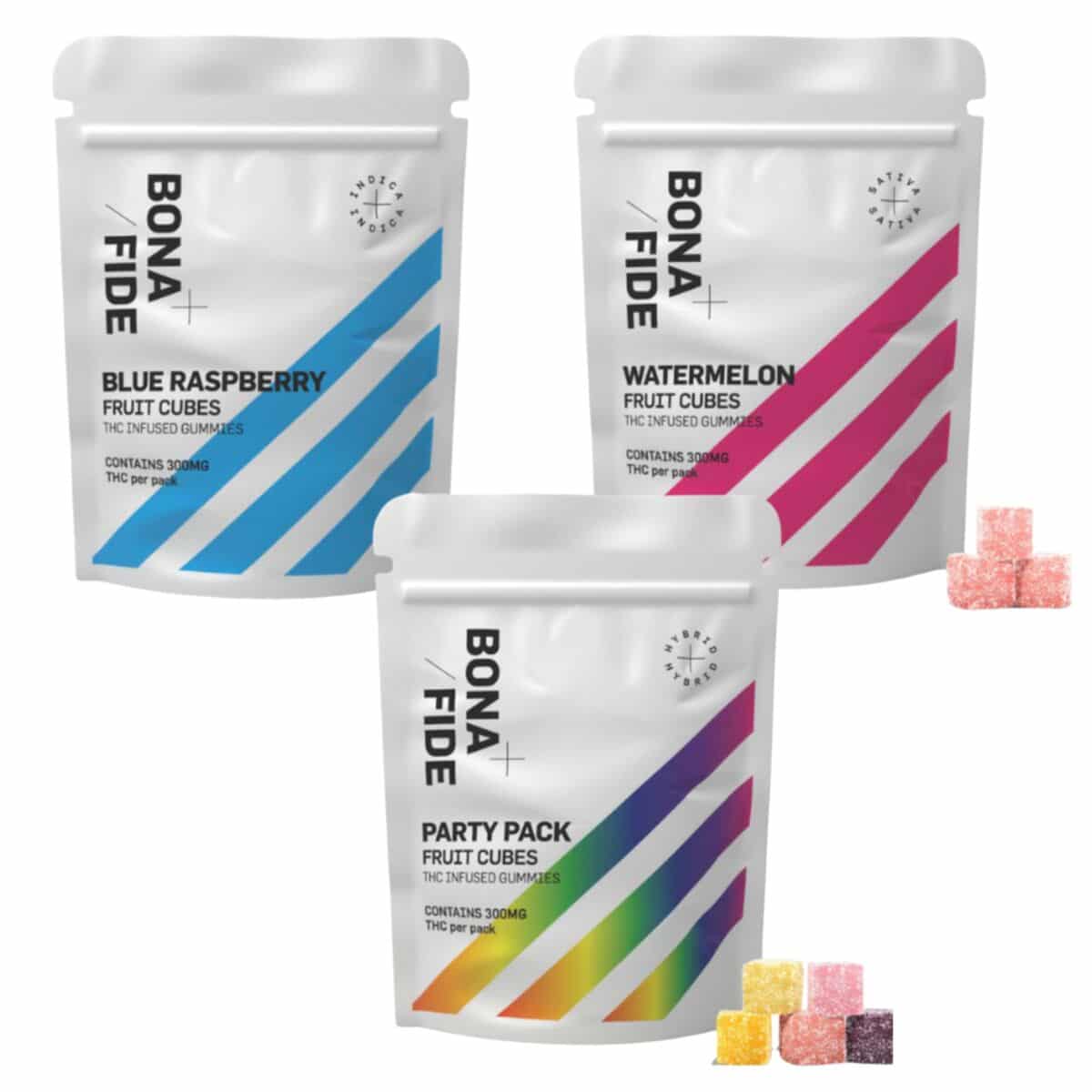 Bonafide Gummies – 300mg THC (30 Gummies × 10mg)